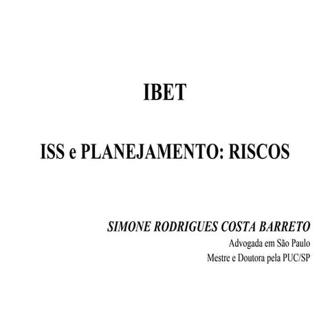 Aula dra. simone costa barreto   24-11-14