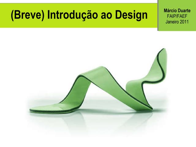 (Breve) Introdução ao Design