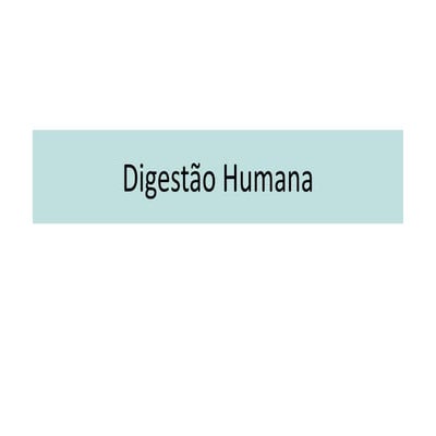 Aula Fisiologia_Sistema Digestório