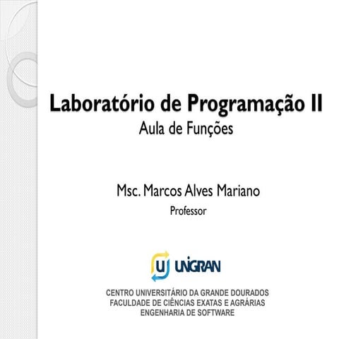 Aula (Funções) - Lab II.pdfbsbwhwjwjwjwnnwnw