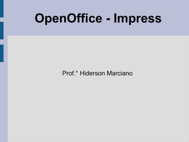 impress openoffice