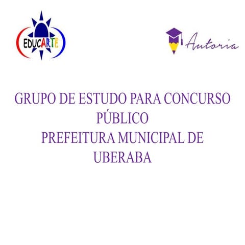 Aula motivacional grupo de estudo para concurso público