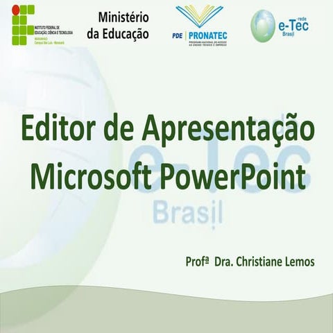 aula de Power point - o que é - como usar - como montar | PDF