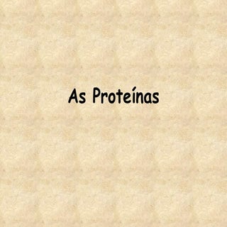 Aula Proteinas
