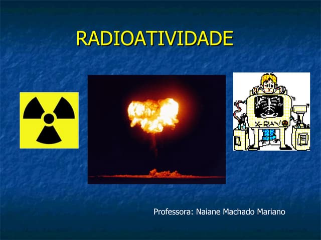 Aula radioatividade
