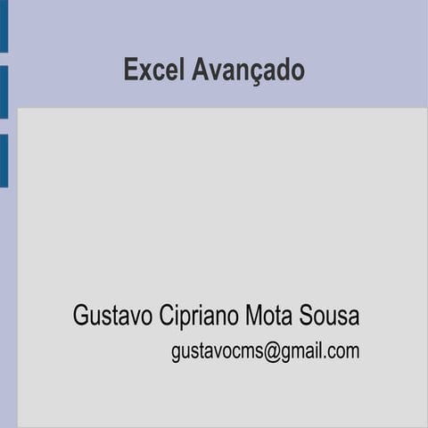 Aulas EXCEL
