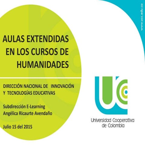 Aulas extendidas julio 2015