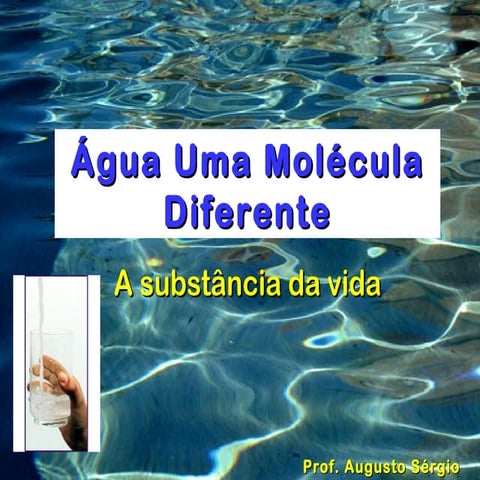 Aula sobre água