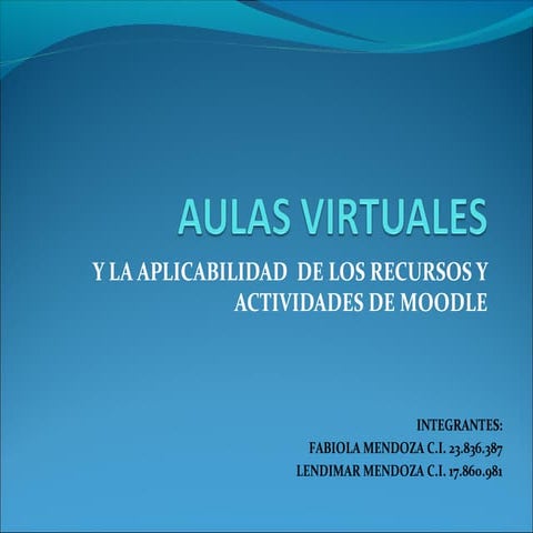 Aulas virtuales. equipo 12