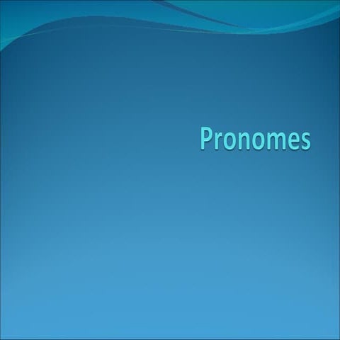 Pronominalização | PDF
