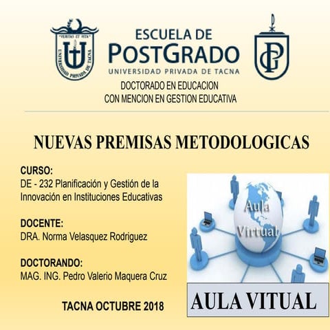 Aula virtual presentación | PPTX