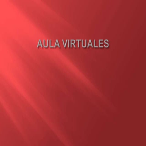 Aula virtuales