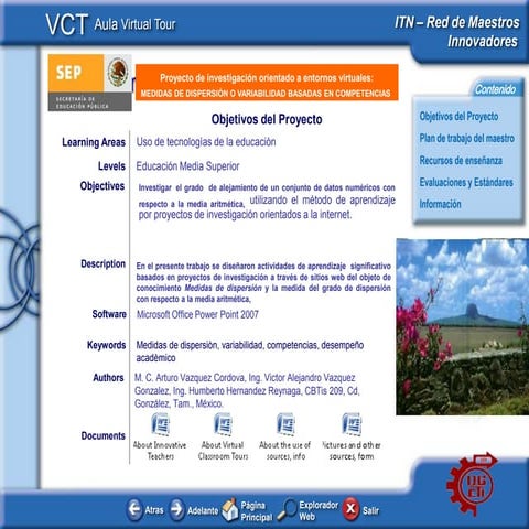 Aula virtual medidas de dispersión basadas en competencias