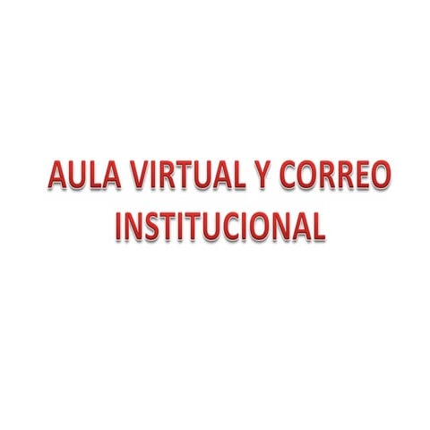 Aula y correo