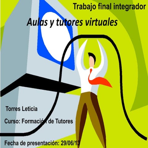 Aula y tutor virtual