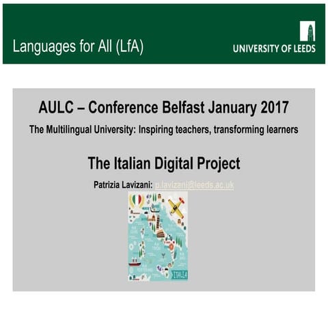 The Italian Digital Project 