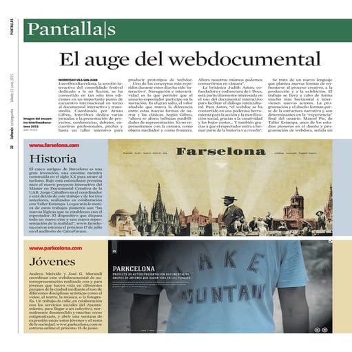 El auge del webdocumental