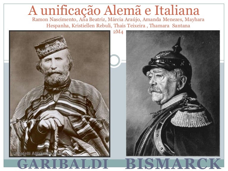A unificação alemã e italiana 2m2 A unificação alemã e italiana 2m2
