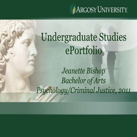 Au Psy492 E Portfolio Template For Slide Share