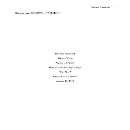 Au Psy492 M1 A2 Ps Wood T