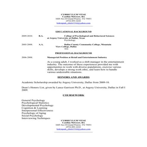 My CV | DOCX