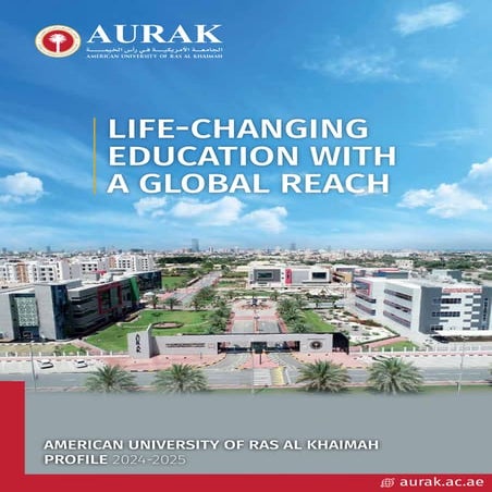 American University of Ras Al Khaimah (AURAK) | PDF