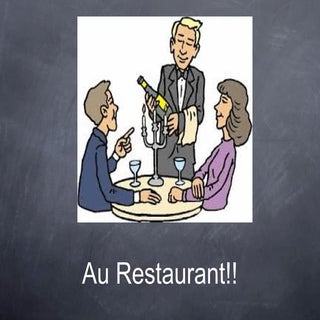 Au restaurant