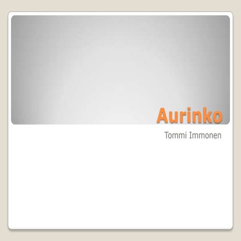 Aurinko