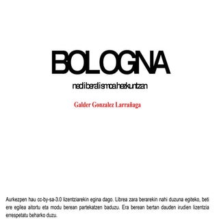 Bologna Prozesua