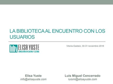 Los bibliotecarios al encuentro de los lectores