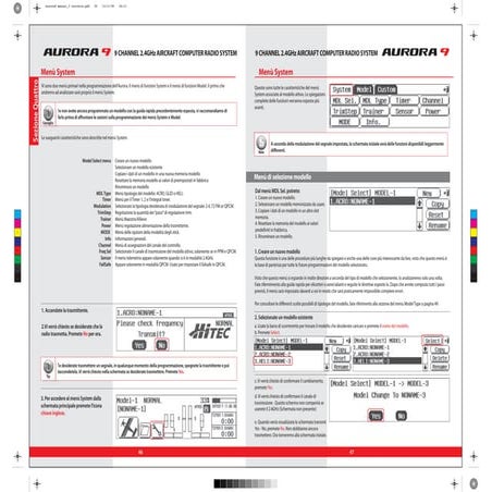 Manuale Hitec Aurora 9 italiano (4/6)