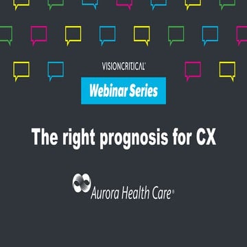 The right prognosis for CX with Aurora Health Care