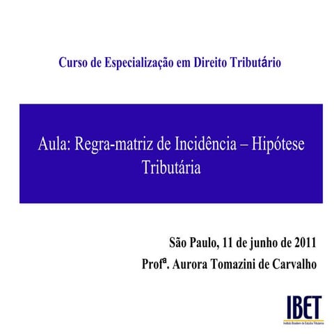 Aurora tomzani de carvalho   tsj - aula 6