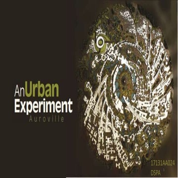 #Auroville# THE CITY TO DAWN