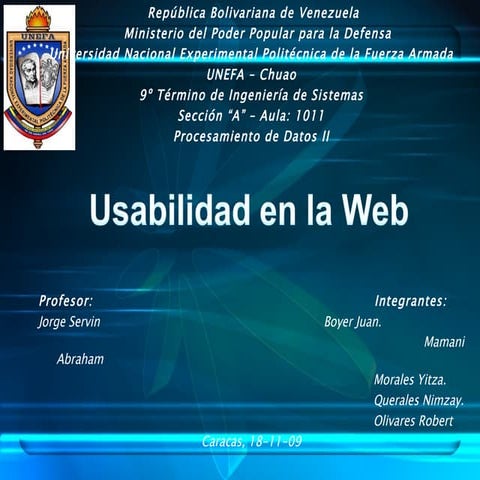 Usabilidad Web