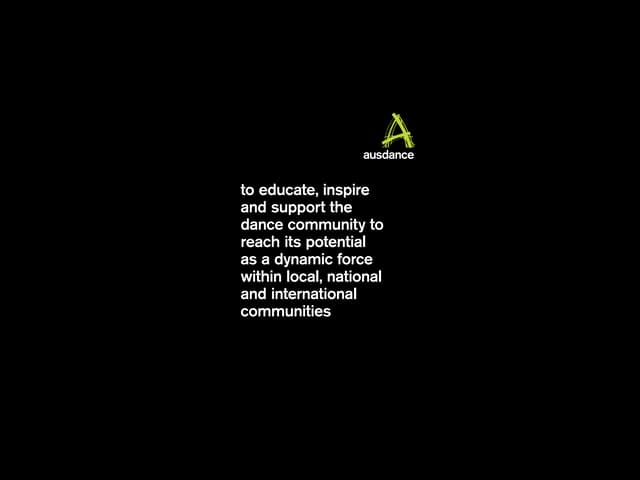 Ausdance celebrates Australian dance at the 2014 Australian Performing Arts M...