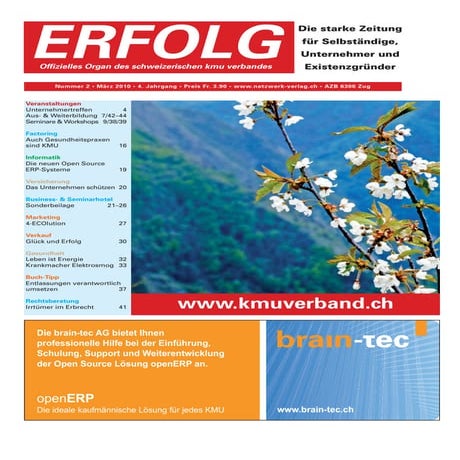 Erfolg Ausgabe 02/2010 vom 2.03.2010 