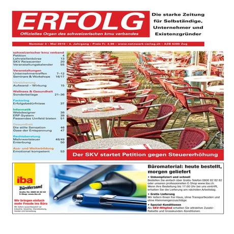 Erfolg Ausgabe 04/2010 vom 7.05.2010