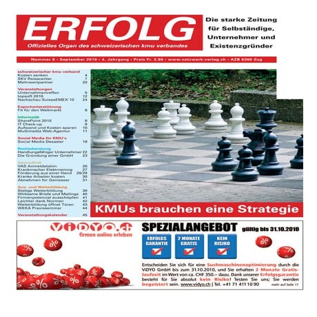 Erfolg Ausgabe 08/2010 vom 15.09.2010