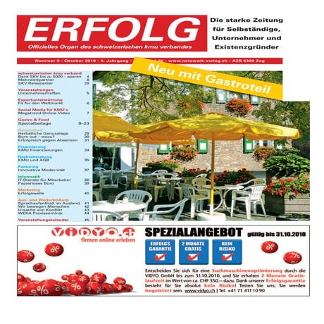 Erfolg Ausgabe 09/2010 vom 04.10.2010