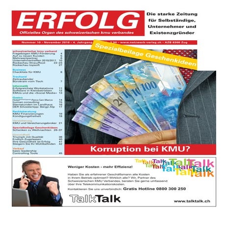 Erfolg Ausgabe 10/2010 vom 29.10.2010
