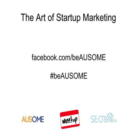 Startup Marketing