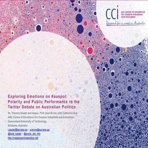 Exploring Emotions on #auspol: Polarity and Public Performance in the Twitter...