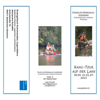 Kanu Tour August 2013