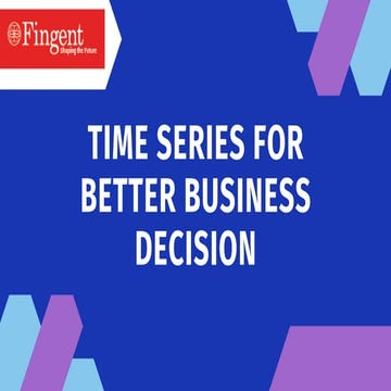 Time Series for Business Growth