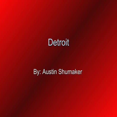 Austin Detroit