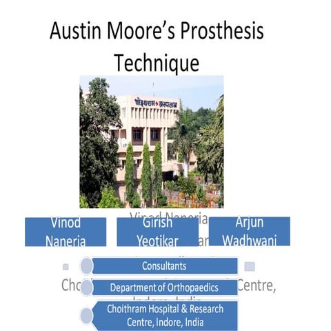Austin Moore’S Prosthesis Surgical Technique