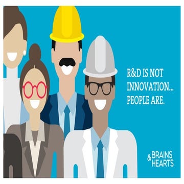 R&D IS NOT INNOVATION… PEOPLE ARE