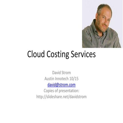 Cloud Costing Services 