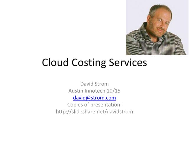 Cloud Costing Services 